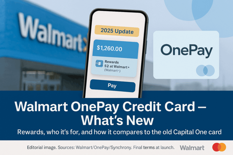 Walmart OnePay Credit Card: Is it a Banger or a Bust?