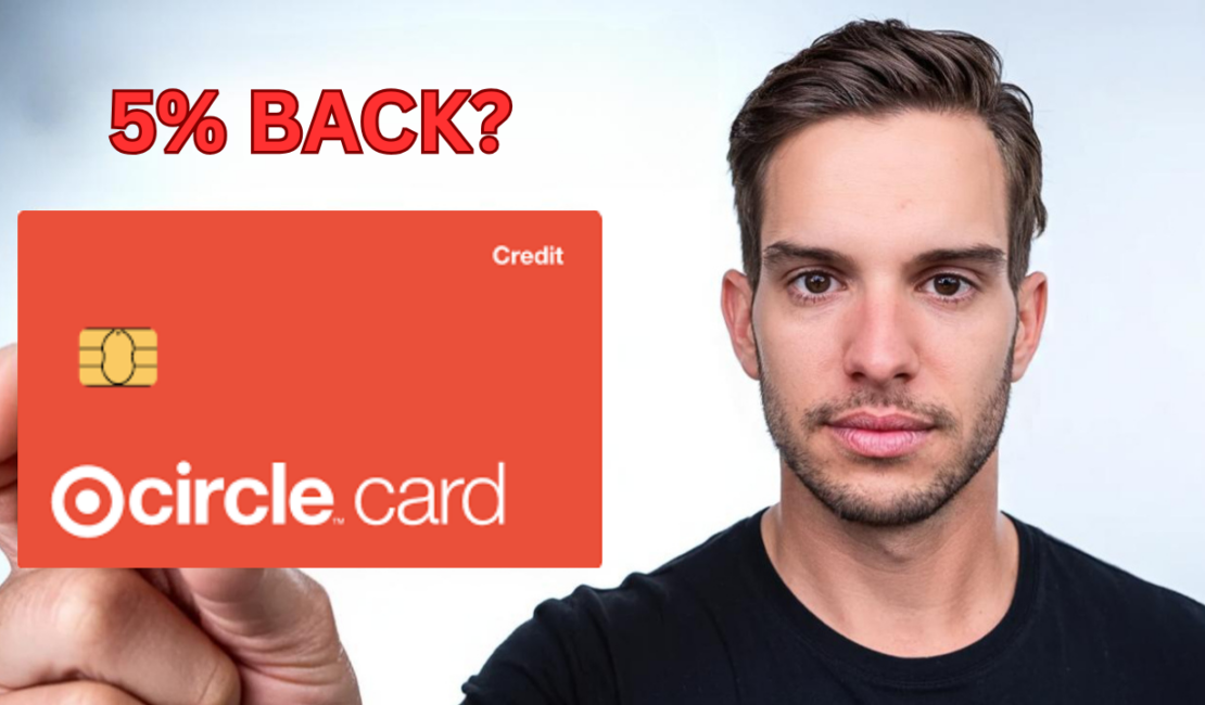 Michael holding the target circle card.