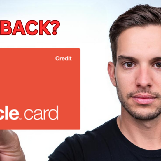 Michael holding the target circle card.