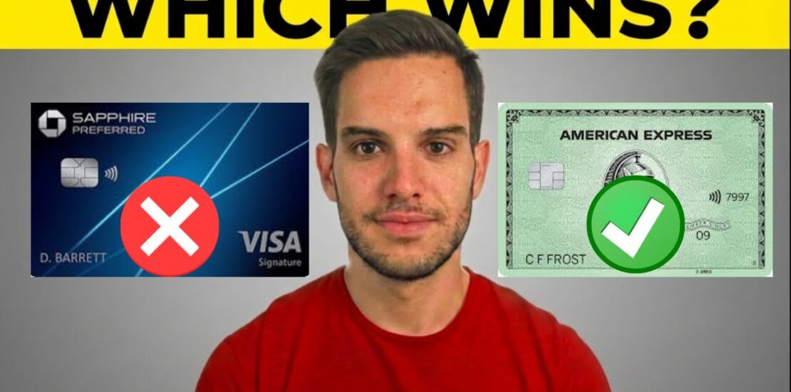 Amex Green Card benefits vs Chase Sapphire Preferred comparison video thumbnail