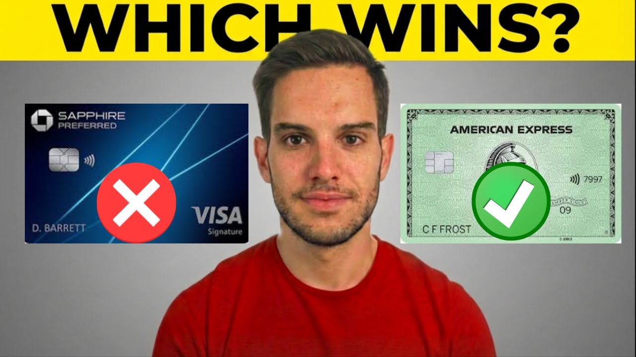 Amex Green Card benefits vs Chase Sapphire Preferred comparison video thumbnail