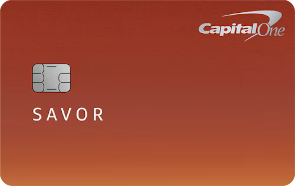 Capital One Savor credit card with 3% cash back on dining and entertainment at zero annual fee